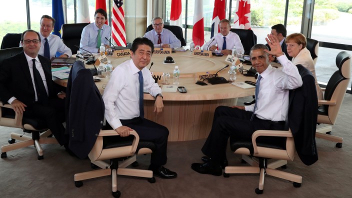 The final day of the G7 Ise-Shima Summit