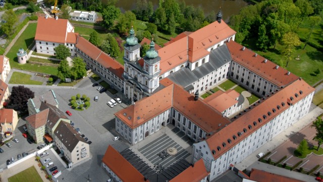 Luftbild,Kloster Waldsassen