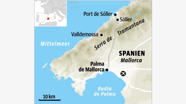 Spanien: SZ-Karte