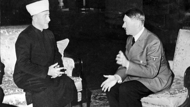 Mohammed Amin al-Husseini bei Hitler
