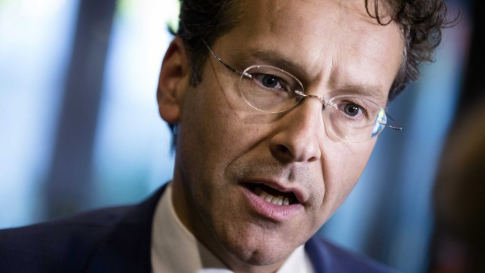 Eurogroup President and Dutch Finance Minister Jeroen Dijsselbloe