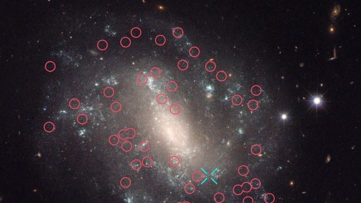 Hubble - Ausdehnung des Universums -  UGC 9391