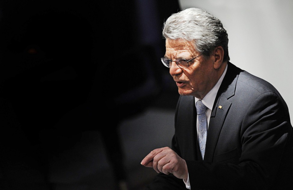Vereidigung Bundespräsident Gauck