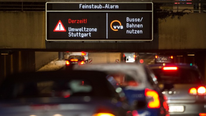 Feinstaub-Alarm in Stuttgart