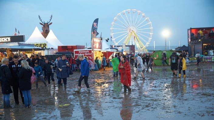 Festival: Rock am Ring musste nach schweren Unwettern abgebrochen werden.