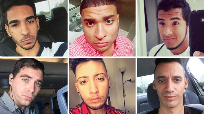 Massenmord in Gay-Club in Orlando: Sechs der Opfer des Blutbads von Orlando