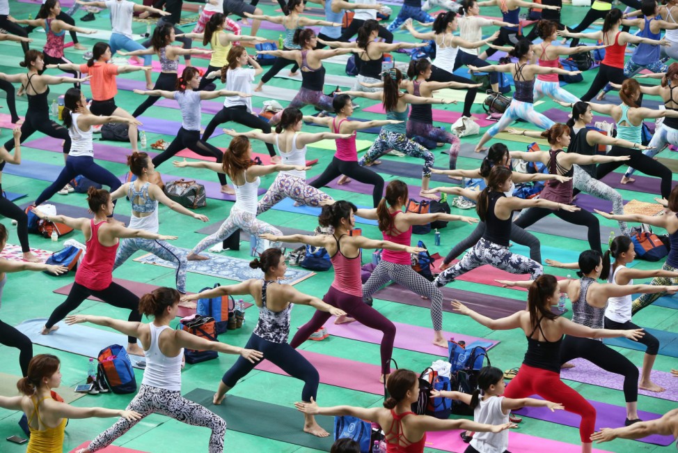 South Korea Yoga Marathon in Seoul