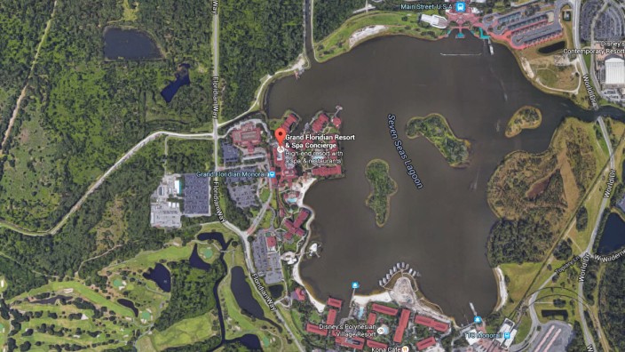 Googlemap Disney World Orlando