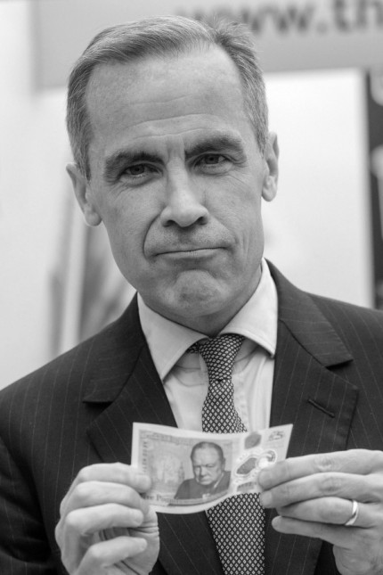 Bank Of England Governor Mark Carney Unveils The Full Design Of T; profil160616