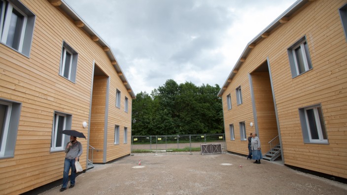 Asylhäuser, Flüchtlingsunterkunft in Martinsried, Bunsenstraße