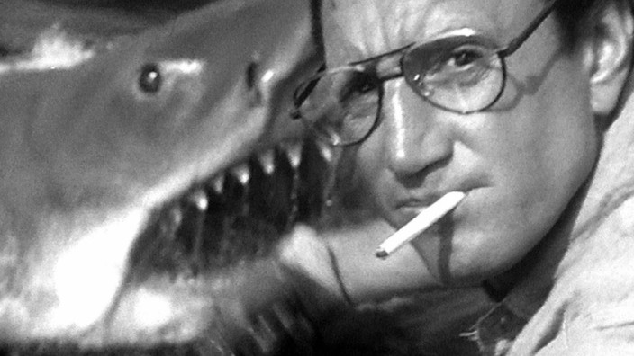 Roy Scheider in "Der weiße Hai"