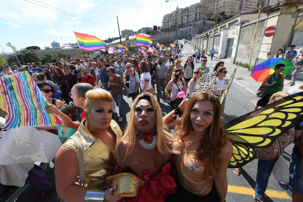 Gay Pride in Genoa