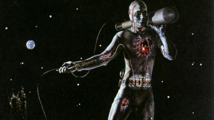 Kybernetik: Eine Illustration von 1960 aus "Life" - das Bild hing jahrelang im Büro von Manfred Clynes, jenem Forscher, der auf die Idee das Cyborgs kam.