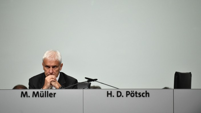 Volkswagen Holds General Shareholders Meeting