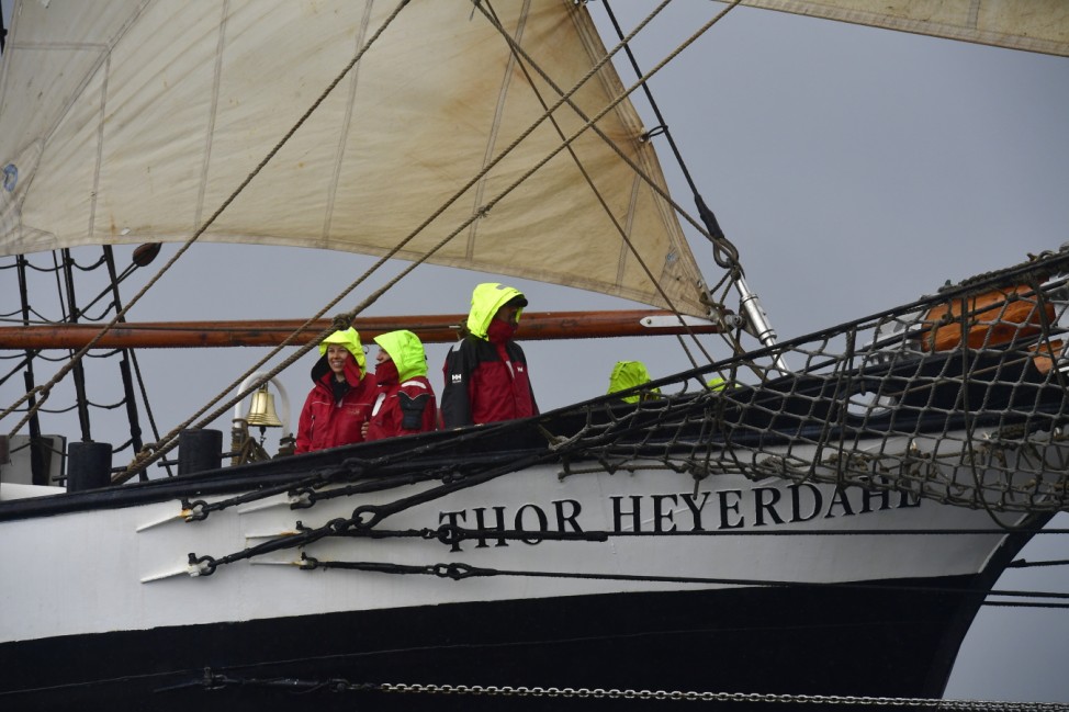 Windjammer Tall Ships Parade In Kiel