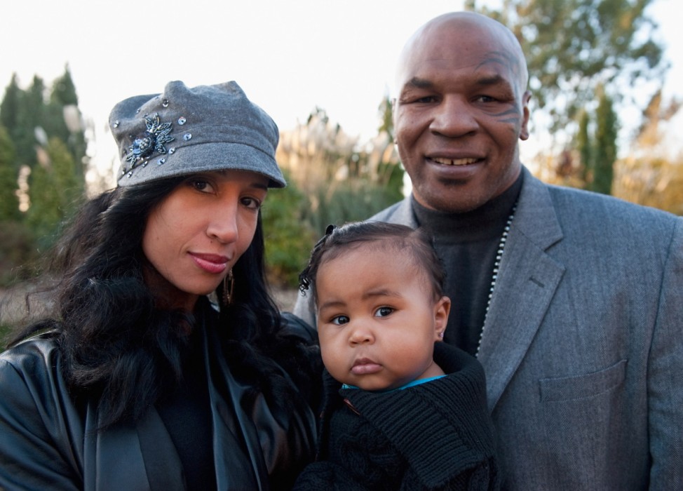 Mike Tyson And Family Portrait Session