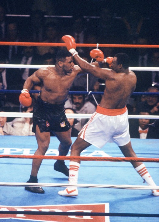 Mike Tyson Larry Holmes