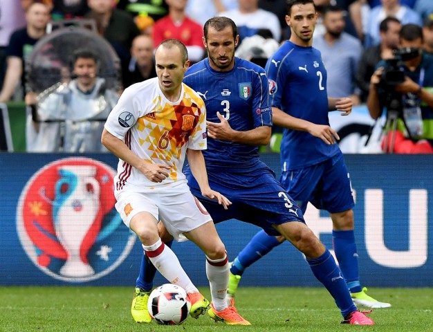 EURO 2016 - Round of 16 Italy vs Spain