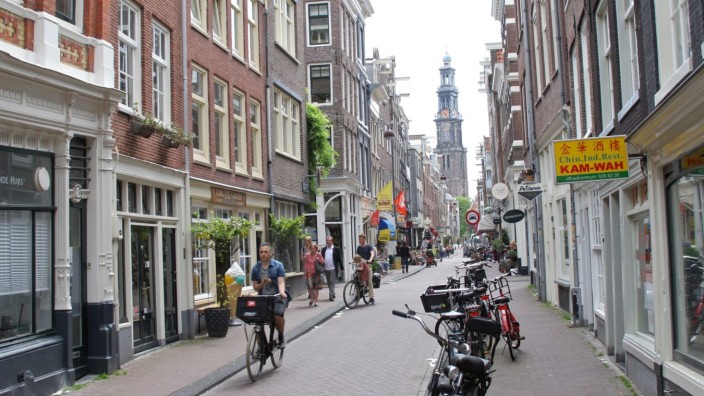Amsterdam Niederlande Städtereise Städtereisen Fahrrad Rad Grachten
