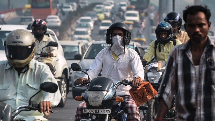 Smog in Neu-Delhi