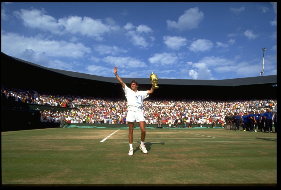 MICHAEL STICH GERMANY TROPHY; Michael Stich Wimbledon 1991