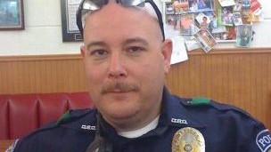Brent Thompson, of Dallas Area Rapid Transit, one of five officers killed in a shooting incident in Dallas, Texas, U.S. is pictured in this handout photo