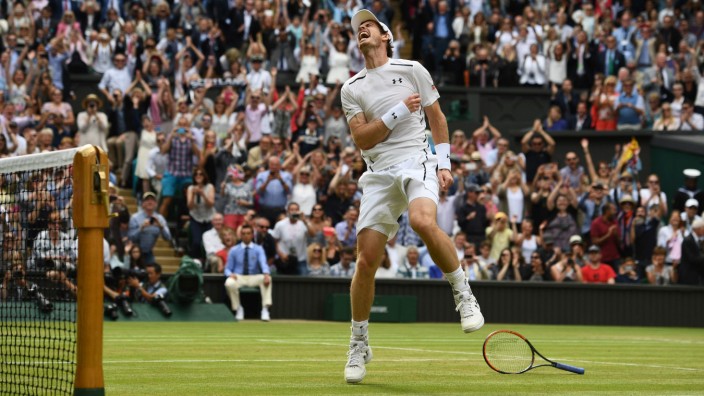 Andy Murray: Der Grundstein für die Ablösung von Novak Djokovic an der Spitze der Weltrangliste? Andy Murray gewinnt im Juli in Wimbledon.