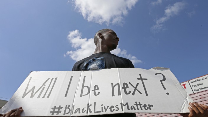 Schwarze Bürgerrechtler: Demonstrant in Dallas: "Werde ich der Nächste sein?"