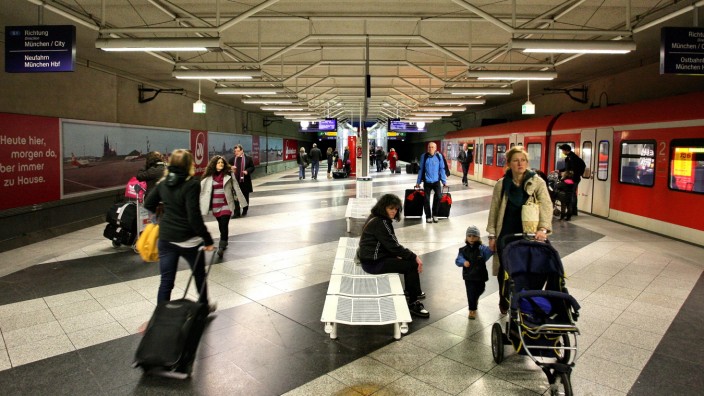 Schneller zum Münchner Airport: Per Express-S-Bahn sollen Reisende schneller zum Münchener Flughafen gelangen.