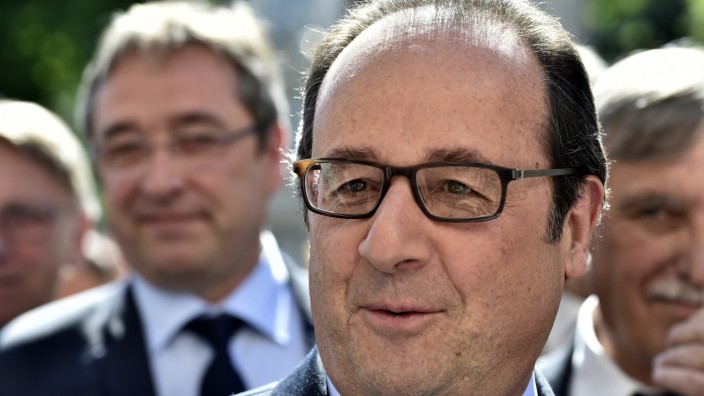 Friseurkosten: Viel Geld für wenig Haar: Frankreichs Präsident Hollande.