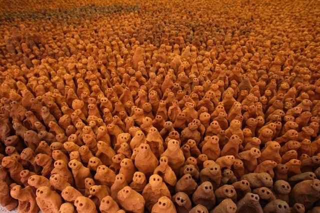 Anthony Gormley's Terracotta Figures Return To Their Birthplace