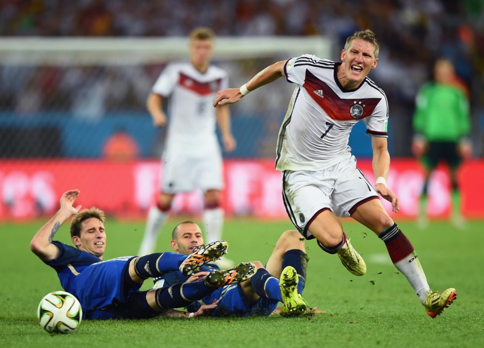 Germany v Argentina: 2014 FIFA World Cup Brazil Final; Bastian Schweinsteiger - Germany v Argentina: 2014 FIFA World Cup Brazil Final