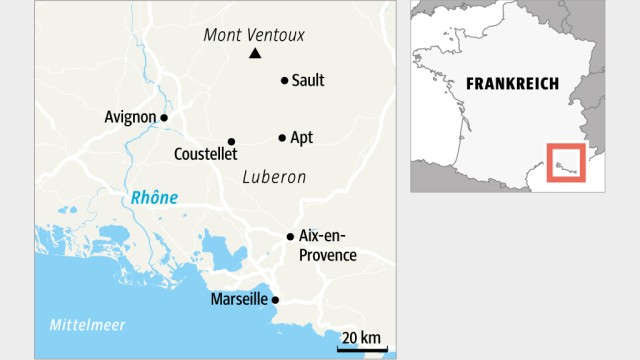 Frankreich: SZ-Karte