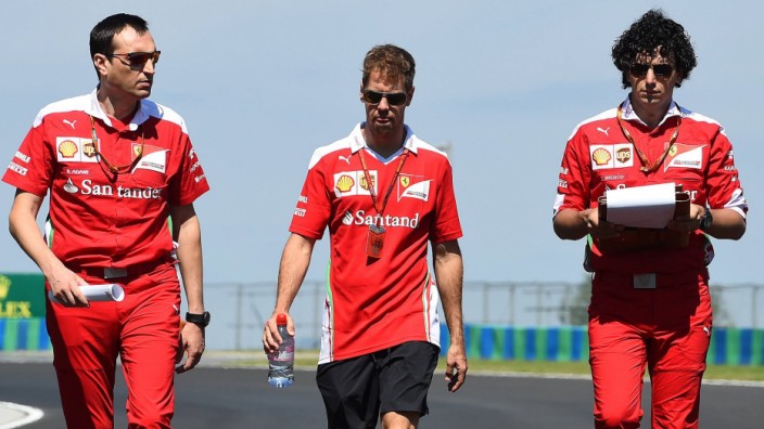 Sebastian Vettel Scuderia Ferrari formula 1 GP Ungarn in Budapest 22 07 2016 Photo mspb Jerry An