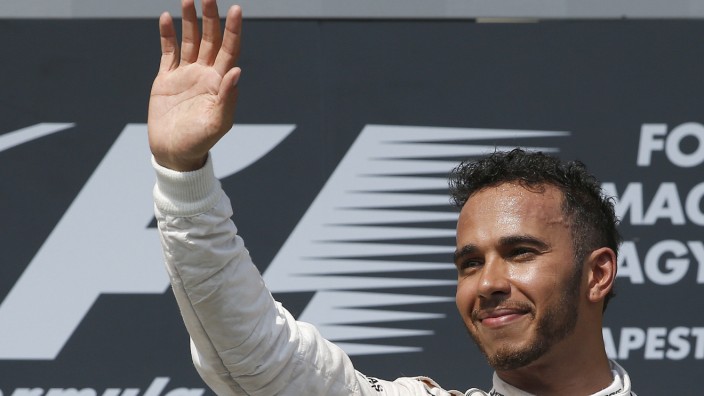 Formel 1: Zum fünften Mal Sieger beim Großen Preis von Ungarn: der Brite Lewis Hamilton