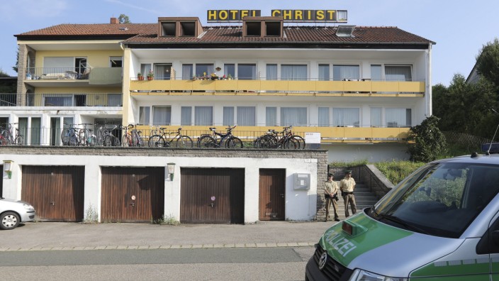 Asylbewerber: Das Hotel, wo der mutmaßliche Attentäter lebte.