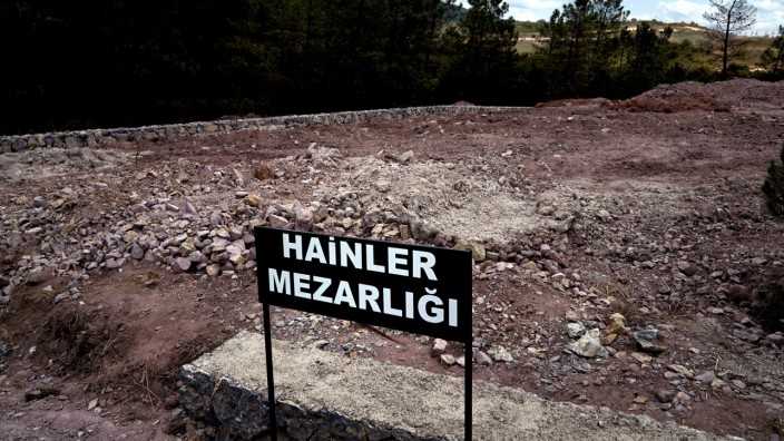 Nach Putschversuch: Der "Friedhof der Verräter" im Osten Istanbuls.