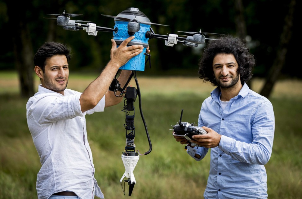 Afghan brothers create drone that can find landmines