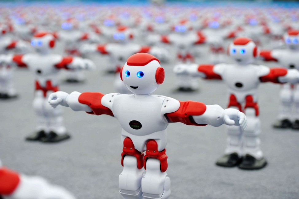 Tanzende Roboter stellen neuen Weltrekord auf