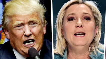 Debattenkultur: Sie wissen, wie man die Massen erreicht: Donald Trump, Marine Le Pen und Norbert Hofer.