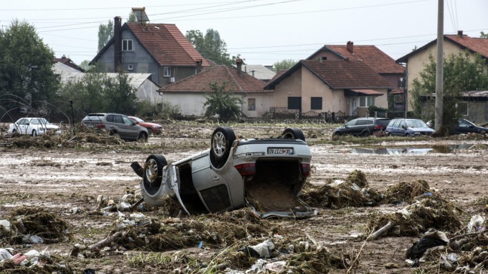At least 15 people have died in heavy rain storm that hit Skopje