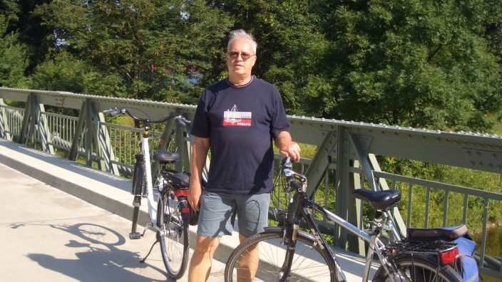Lesertouren: Erwin Klupp erledigt alle seine Besorgungen mit dem Fahrrad und radelt auch zum Wandern.