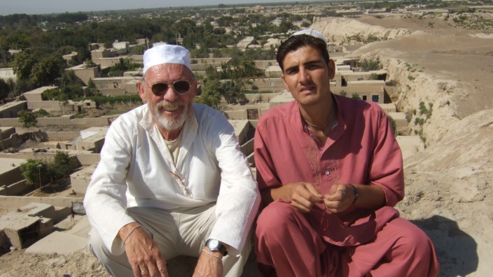 Weltreisender Wolfgang Stoephasius: Wolfgang Stoephasius 2010 bei einem Besuch in Afghanistan.