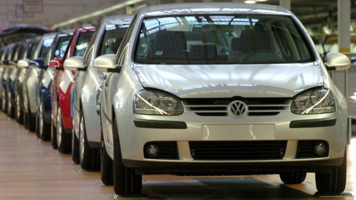 VW Golf V Produktion
