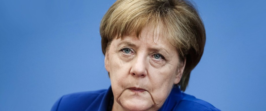 Bilder des Tages BERLIN July 28 2016 German Chancellor Angela Merkel attends a press conference