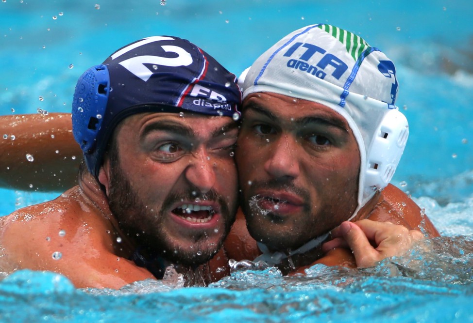 Water Polo - Men's Preliminary Round - Group B Italy v France