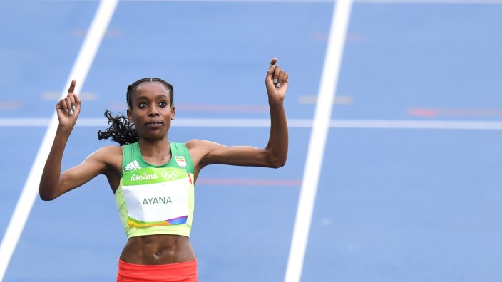 Olympia: Schneller, als jede Frau vor ihr: Almaz Ayana aus Äthiopien.