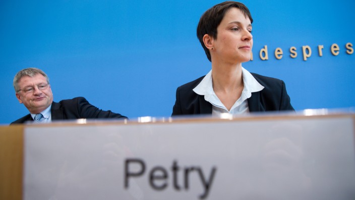 AfD - Frauke Petry und Jörg Meuthen