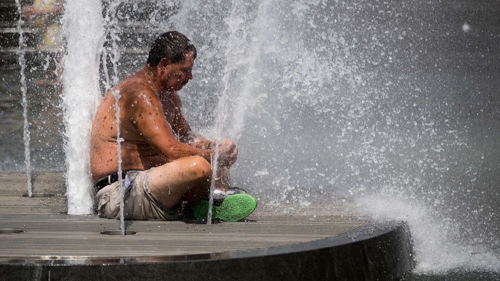 Extreme Heat Wave Continues In New York City With Heat Index Reaching Past 100 Degrees