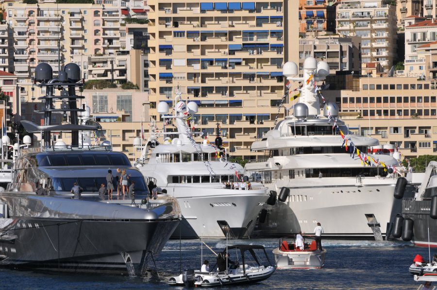 Monaco Yacht Show General View